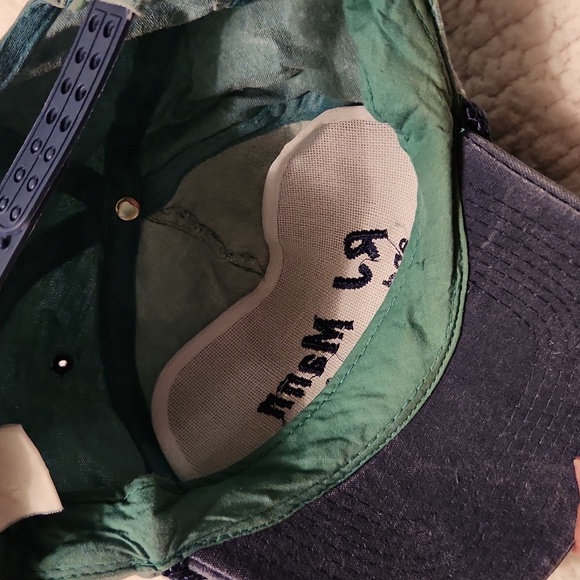 Vintage 90's Distressed Grunge RJ Mann And Associates Truckers Hat Ball Cap - Picture 9 of 12